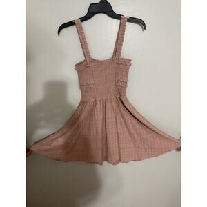 Celebrity Pink‎ Juniors Smocked Mini Dress – Rose–X Small – NEW